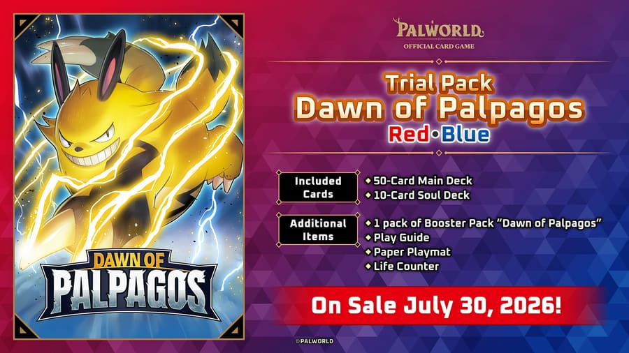 TD01 Dawn of Palpagos, Red and Blue
